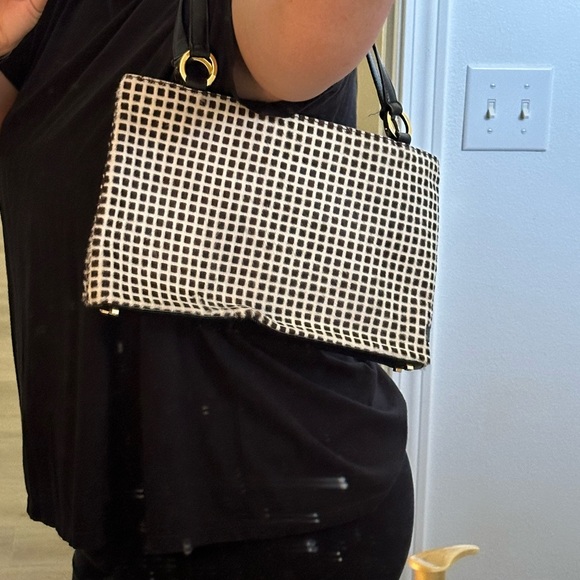 Kate Spade Skinny Checkered Purse - Picture 6 of 7